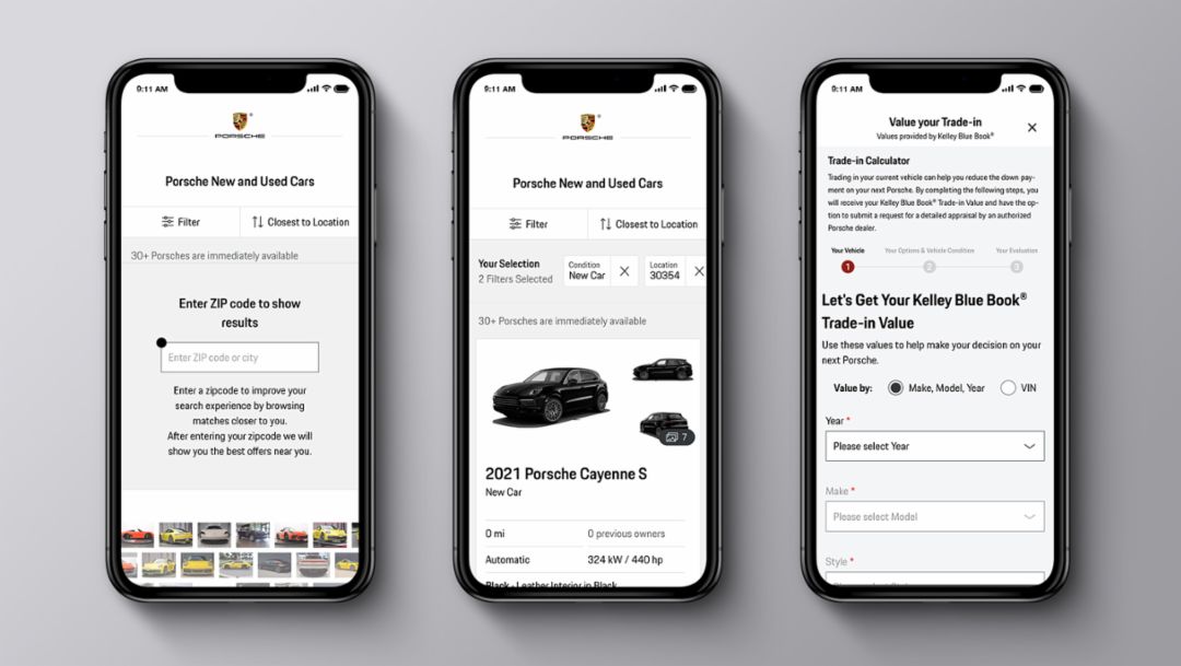 Porsche now offers customers U.S. new car inventory online